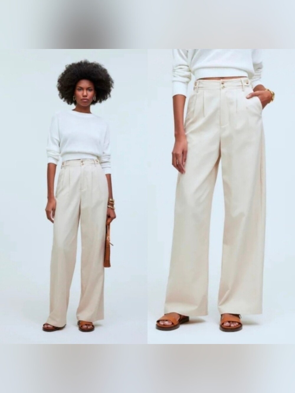 Madewell The Harlow Wide Leg Pant